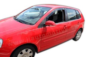 HEKO | Deflektory / ofuky okien pre Volkswagen Polo IV 5D 2002-2008 4ks predne+zadne