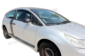 HEKO | Deflektory / ofuky okien pre Citroen C4 I 3D 2004-2010 2ks predne