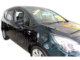HEKO | Deflektory / ofuky okien pre Opel Meriva 5D 2010-vyššie 4ks predne+zadne