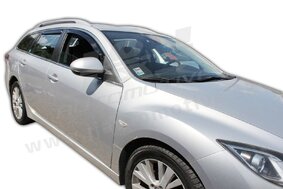 HEKO | Deflektory / ofuky okien pre Mazda 6 II GH 5D KOMBI 2007-2013 4ks predne+zadne
