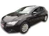 HEKO | Deflektory / ofuky okien pre Seat Leon III 5D 2013-2020 4ks predne+zadne