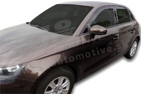 HEKO | Deflektory / ofuky okien pre Audi A1 5D 2012-vyššie 4ks predne+zadne
