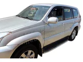 HEKO | Deflektory / ofuky okien pre Toyota Land Cruiser 120 5D 2003-2008 4ks predne+zadne