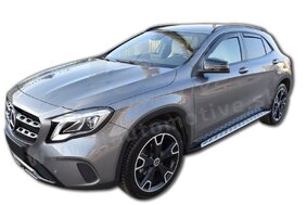 HEKO | Deflektory / ofuky okien pre Mercedes-Benz GLA X156 5D 2014-2020 4ks predne+zadne