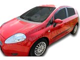 HEKO | Deflektory / ofuky okien pre Fiat Punto Evo 5D 2006-vyššie 4ks predne+zadne