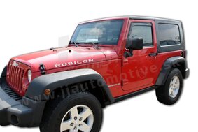 HEKO | Deflektory / ofuky okien pre Jeep Wrangler JK 3/5D 2007-2018 2ks predne