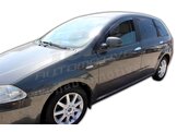 HEKO | Deflektory / ofuky okien pre Fiat Croma 4D 1986-1996 4ks predne+zadne