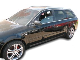 HEKO | Deflektory / ofuky okien pre Audi A6 C5 5D KOMBI 1997-2003 4ks predne+zadne