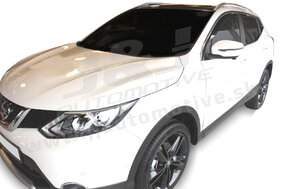 HEKO | Deflektory / ofuky okien pre Nissan Qashqai J11 5D 2014-2021 4ks predne+zadne