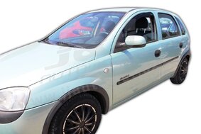 HEKO | Deflektory / ofuky okien pre Opel Corsa C 5D 2000-2006 2ks predne