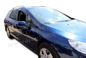 HEKO | Deflektory / ofuky okien pre Peugeot 407 4D 2004-2011 2ks predne