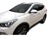 HEKO | Deflektory / ofuky okien pre Hyundai Santa Fe 5D 2012-vyššie 4ks predne+zadne