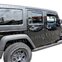HEKO | Deflektory / ofuky okien pre Jeep Wrangler JK 5D 2007-2018 4ks predne+zadne