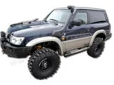 HEKO | Deflektory / ofuky okien pre Nissan Patrol Y61 GR 3/5D 1997-vyššie 2ks predne