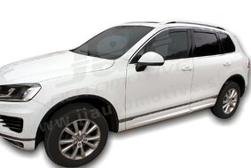 HEKO | Deflektory / ofuky okien pre Volkswagen Touareg 5D 2010-2018 4ks predne+zadne