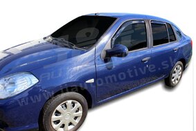 HEKO | Deflektory / ofuky okien pre Renault Thalia II 4D 2008-vyššie 4ks predne+zadne
