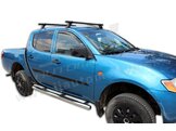 HEKO | Deflektory / ofuky okien pre Mitsubishi L200 4D 2006-2016 2ks predne