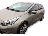 HEKO | Deflektory / ofuky okien pre Kia Cee‘d II 5D 2012-2018 4ks predne+zadne