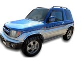 HEKO | Deflektory / ofuky okien pre Mitsubishi Pajero Pinin 3D 1998-2007 2ks predne