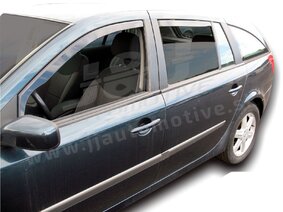 HEKO | Deflektory / ofuky okien pre Renault Laguna II 5D KOMBI 2001-2007 4ks predne+zadne