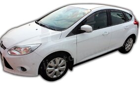 HEKO | Deflektory / ofuky okien pre Ford Focus III 4/5D 2011-2018 4ks predne+zadne