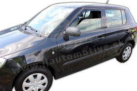 HEKO | Deflektory / ofuky okien pre Skoda Fabia II 5D HTB 2007-2014 2ks predne