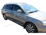 HEKO | Deflektory / ofuky okien pre Toyota Avensis T25 5D KOMBI 2003-2008 4ks predne+zadne