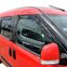 HEKO | Deflektory / ofuky okien pre Fiat Doblo II 5D 2010-2022 4ks predne+zadne