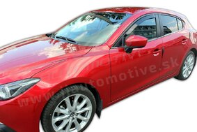 HEKO | Deflektory / ofuky okien pre Mazda 3 III 4/5D SEDAN/HTB 2013-2018 2ks predne