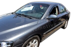 HEKO | Deflektory / ofuky okien pre Volvo S60 4D 2002-2010 4ks predne+zadne