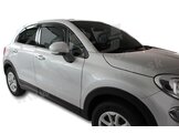 HEKO | Deflektory / ofuky okien pre Fiat 500X 5D 2015-vyššie 4ks predne+zadne