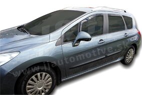 HEKO | Deflektory / ofuky okien pre Peugeot 308 5D SW/KOMBI 2008-2012 4ks predne+zadne