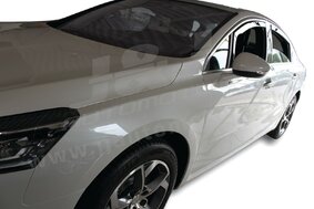 HEKO | Deflektory / ofuky okien pre Peugeot 508 5D SEDAN 2011-2017 4ks predne+zadne