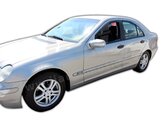 HEKO | Deflektory / ofuky okien pre Mercedes-Benz C trieda W203 4D SEDAN 2000-2007 4ks predne+zadne