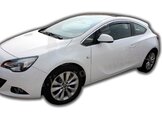 HEKO | Deflektory / ofuky okien pre Opel Astra GTC 3D 2012-2018 2ks predne