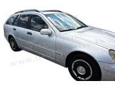 HEKO | Deflektory / ofuky okien pre Mercedes-Benz C trieda W203 5D KOMBI 2000-2007 4ks predne+zadne