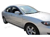 HEKO | Deflektory / ofuky okien pre Mazda 3 I 4D SEDAN 2003-2008 4ks predne+zadne