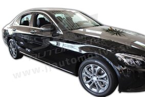 HEKO | Deflektory / ofuky okien pre Mercedes-Benz C trieda W205 4D SEDAN 2014-2021 4ks predne+zadne