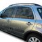 HEKO | Deflektory / ofuky okien pre Fiat Sedici 5D 2006-2014 4ks predne+zadne