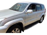 HEKO | Deflektory / ofuky okien pre Toyota Land Cruiser 120 5D 2003-2008 4ks predne+zadne