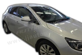 HEKO | Deflektory / ofuky okien pre Opel Astra J IV 5D HTB 2009-2015 4ks predne+zadne