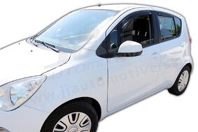 HEKO | Deflektory / ofuky okien pre Opel Agila 5D 2008-2014 4ks predne+zadne