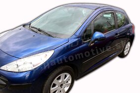 HEKO | Deflektory / ofuky okien pre Peugeot 207 3D 2006-2012 2ks predne