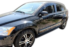 HEKO | Deflektory / ofuky okien pre Dodge Caliber 5D 2006-2012 4ks predne+zadne