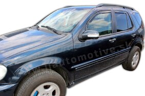 HEKO | Deflektory / ofuky okien pre Mercedes-Benz ML W163 (320) 5D 1998-2004 4ks predne+zadne