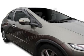 HEKO | Deflektory / ofuky okien pre Honda Civic 5D HTB 2006-2012 4ks predne+zadne