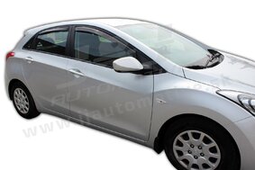 HEKO | Deflektory / ofuky okien pre Hyundai i30 5D 2012-2017 4ks predne+zadne