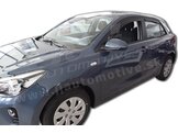 HEKO | Deflektory / ofuky okien pre Kia Rio IV 5D 2017-vyššie 4ks predne+zadne