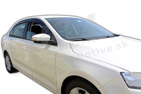 HEKO | Deflektory / ofuky okien pre Skoda Rapid 5D LTB 2012-vyššie 4ks predne+zadne