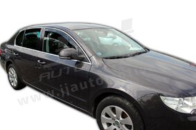 HEKO | Deflektory / ofuky okien pre Skoda Superb II 4/5D SEDAN/KOMBI 2008-2015 2ks predne